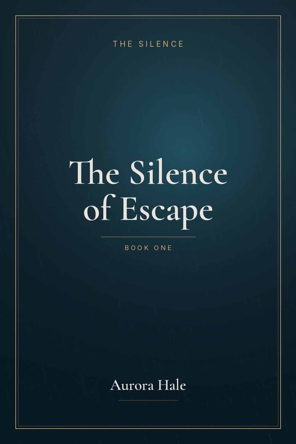The Silence of Escape book cover